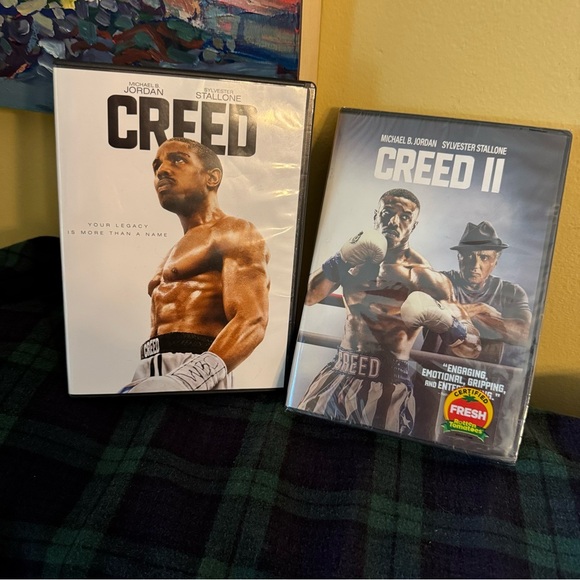 Creed 1 & 2 (NEW) DVD Film Collection Stallone Michael B Jordan - Picture 1 of 3